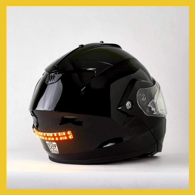 Snowmobile Helmet Safety Light - One Color - BiteHarder