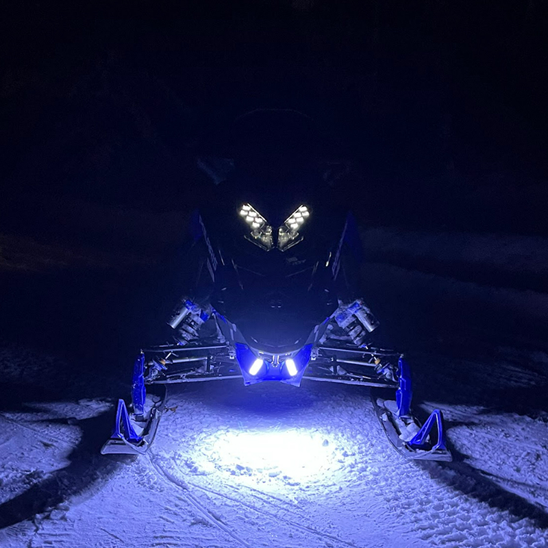 Snowmobile White-Out Light - Polaris Matrix and AXYS Chassis